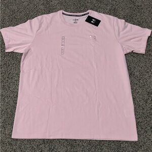Under Armour Men's Light Pink Short Sleeve Tee